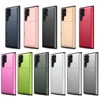 Slider Card Case For Samsung Galaxy S23 S24 S25 Ultra S24 S23 S22 S21 S20 FE Hard Shell Phone Case Galaxy Note 20 Ultra Note 10 6