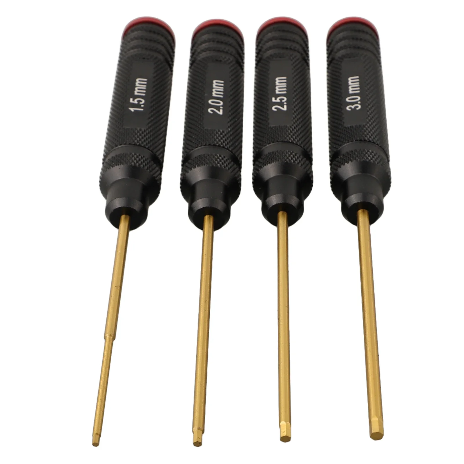Jeu de 4 tournevis hexagonaux 1,5-3,0mm pour RC
