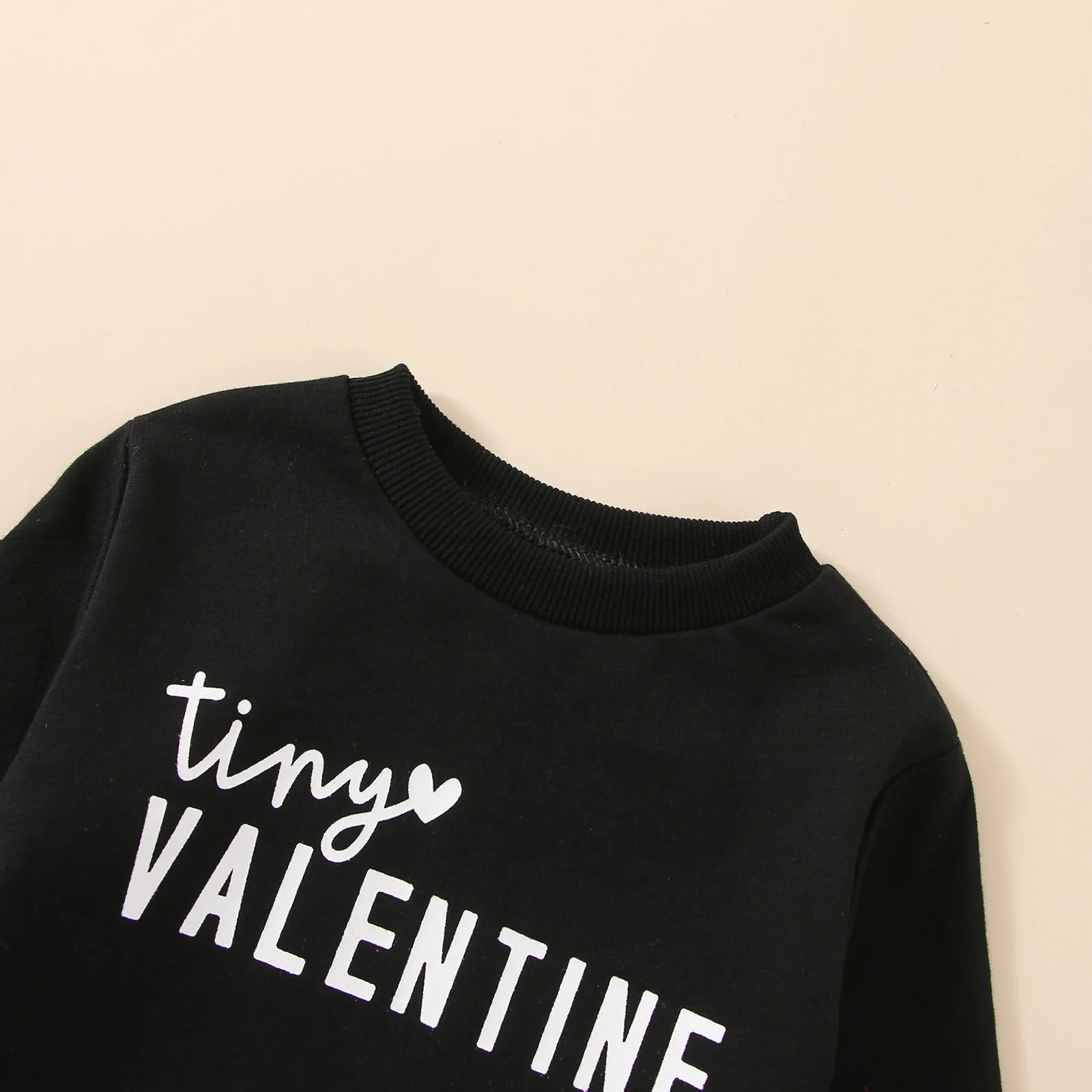 FOCUSNORM 0-24M Valentines Days Baby Boys Casual T Shirts Letter Heart Printed Long Sleeve Pullover Sweatshirt Tops