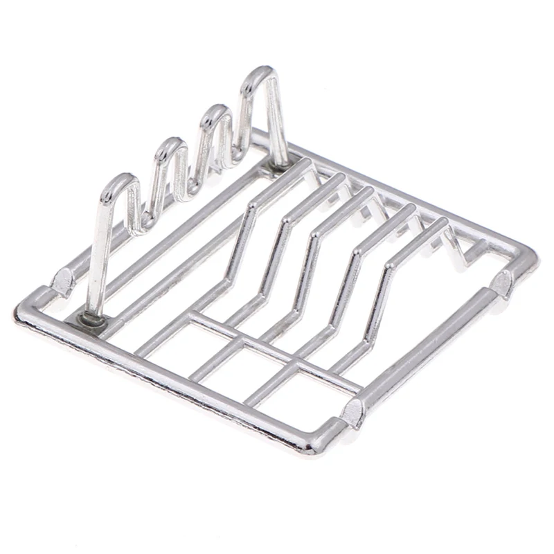 1Pc 1:12 Dollhouse Miniature Dish Shelves Kitchen Toy For Family Collectible