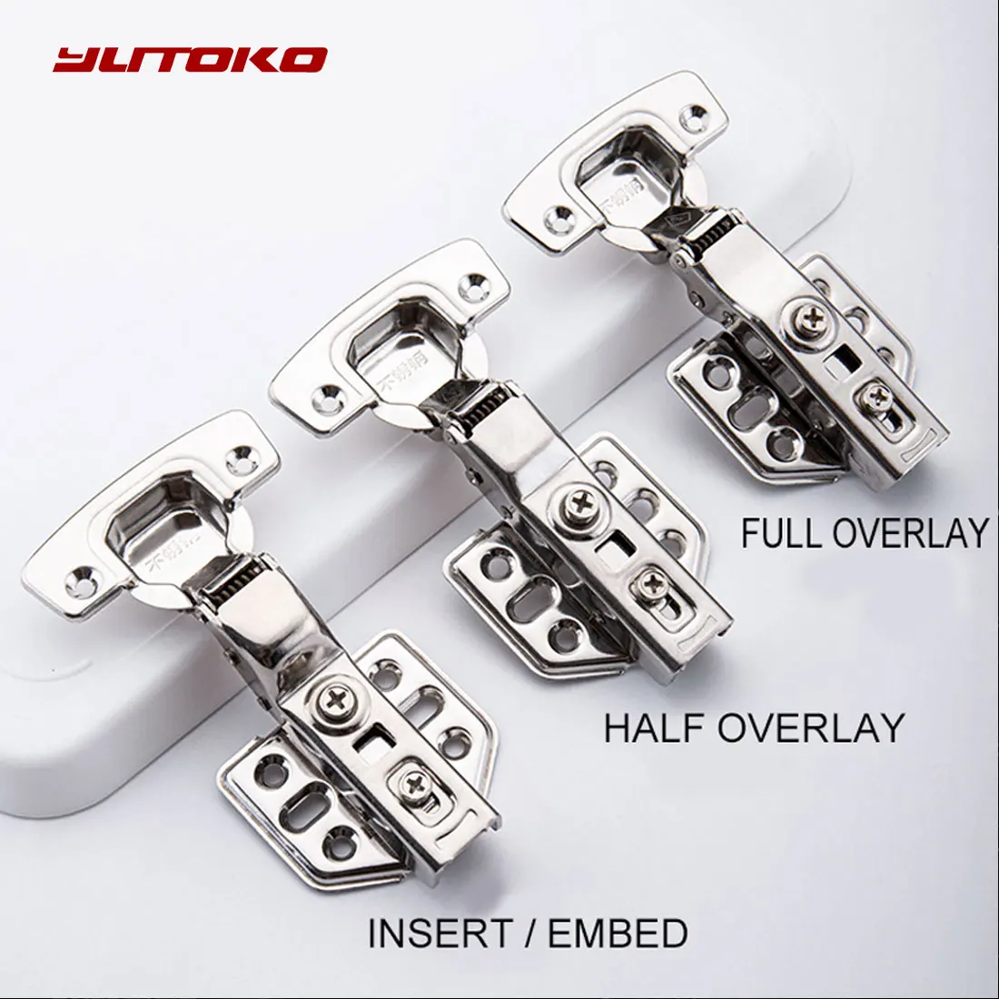 Hinge Stainless Steel Door Hydraulic Hinges Damper Soft Close For Cabinet Door Cupboard Furniture Hardware 1pcs stainless steel door hinges furniture hinge cabinet door hinges cabinet hinges cabinet door damper