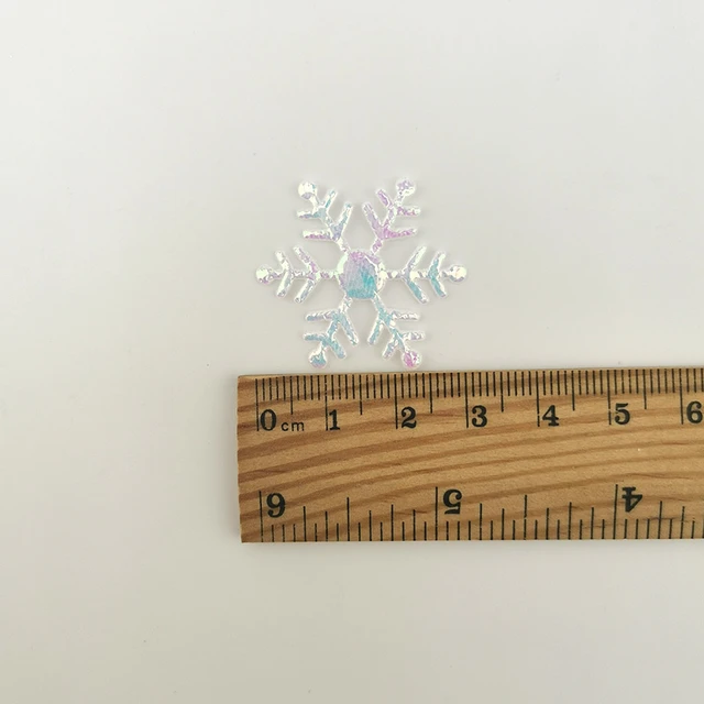 200pc 3cm Christmas Snowflake Confetti Artificial Snow Frozen