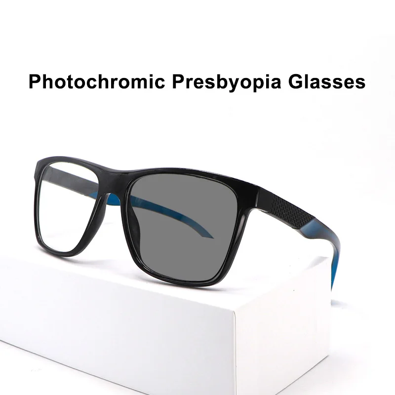 

Очки для чтения TR90 с фотохромными линзами, модная оправа для очков для взрослых, меняющие цвет, для дальнозоркости