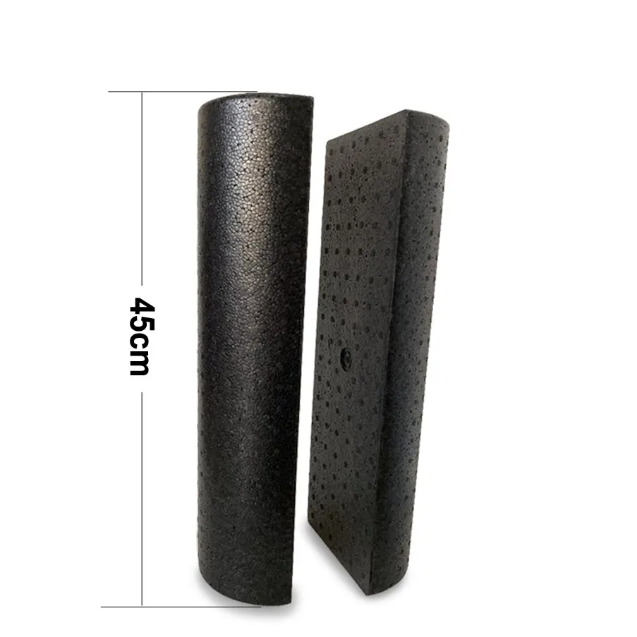 30/45cm Half Round Epp Foam Roller Foam Roll Yoga Pilates Fitness Gym Fitness Exercise Yoga Blocks With Massage Floating Point