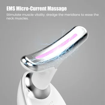 25HTFace Neck Lift Beauty Device Facial Massager LED Light Therapy Double Chin Remover Skin Rejuvenation Tightening Anti Wrinkle