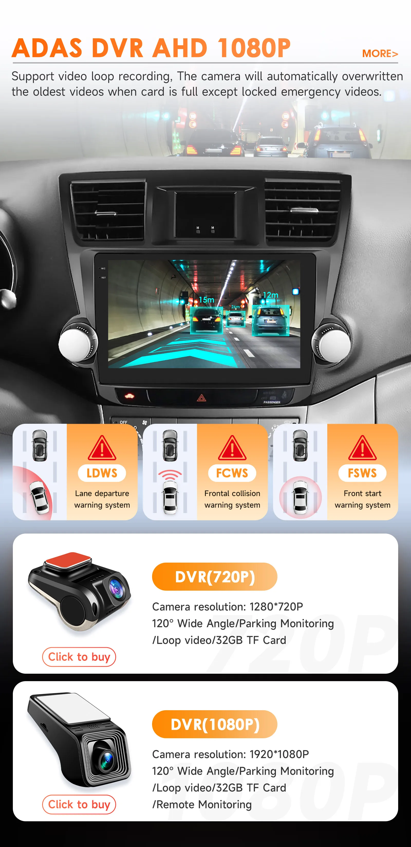 Hizpo Android 14 For Toyota Highlander 2 XU40 2007-2013 Car Radio Multimedia Video Player Navigation Stereo GPS No 2din DVD 6115
