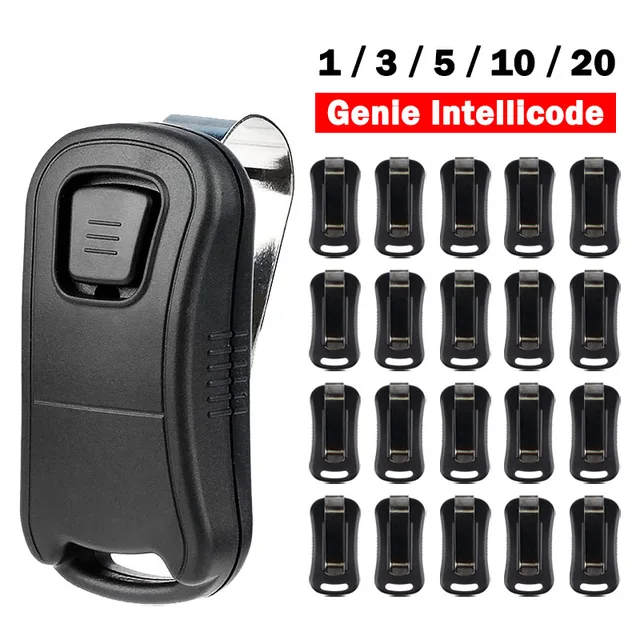 Genie G1T-BX Intellicode 38501R GIT-1 GIT-2 GIT-3 GITR-3 B8QACSCT B8Q315390T Garage Door Opener Remote Control 1 Channel 390MHz 1