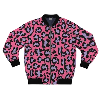 Vari stampe leopardate Giacca Abbigliamento da uomo Stampa 3D Giacche cosplay animali Hip Hop Streetwear Giacca bomber di tendenza della moda 1