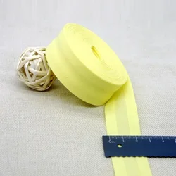 Premium Cotton Folded Bias Tape - 25mm Fabric Binding for Sewing Projects (5 Meters) (26)