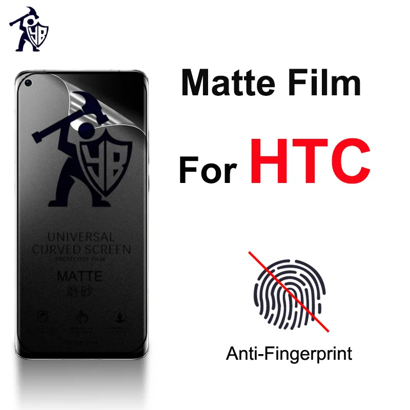 Pellicola Salvaschermo Opaca Da 2 Pezzi Per Htc U11 Eyes U12 Plus U20 5G Pellicola Idrogel Per Htc Desire10 20 22Pro One Max M9 Plus Not Glass