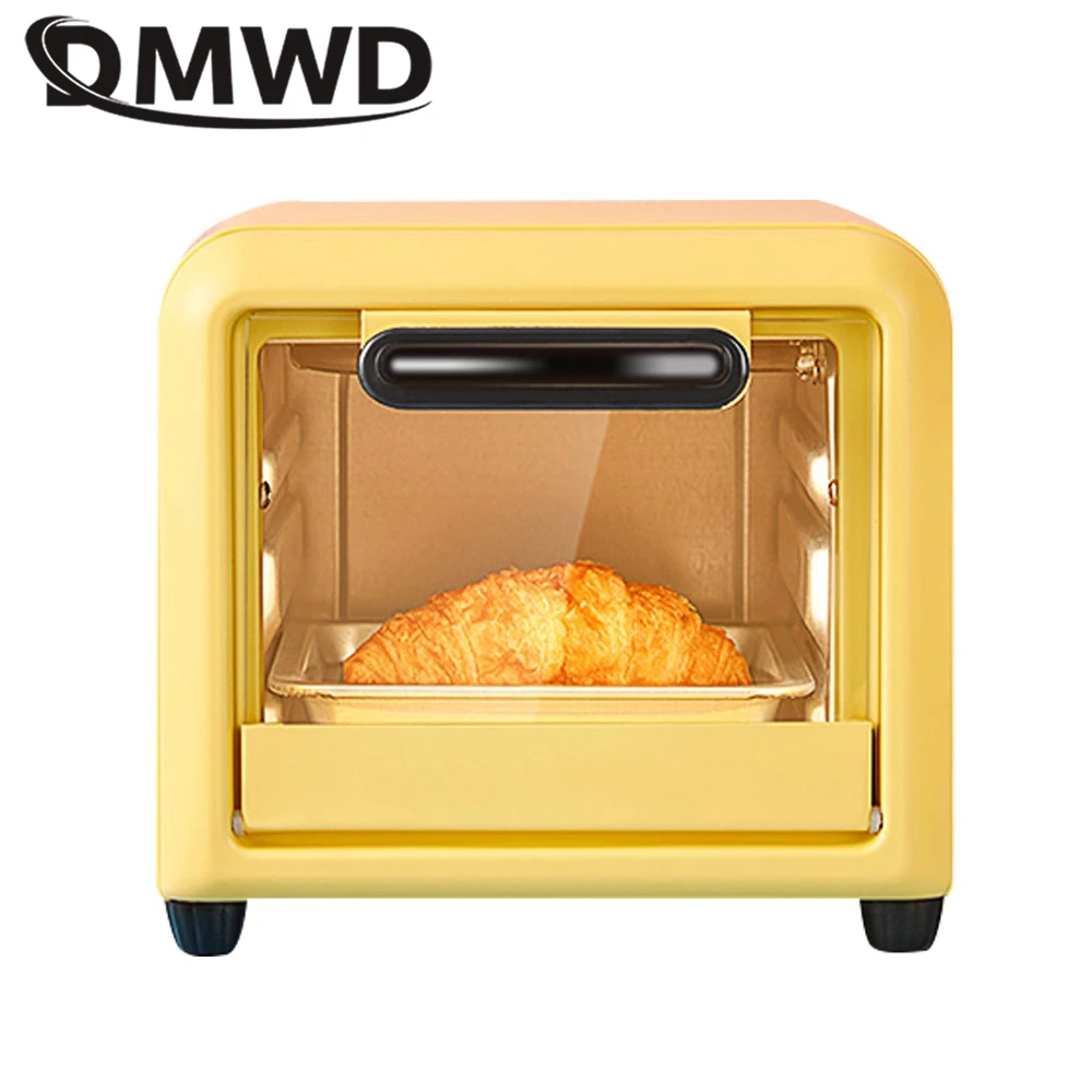 ELECTRIC OVEN DMWD HOUSEHOLD 5L ELECTRIC OVEN MINI BAKING TOOL BREAD TOASTER DESSERT CAKE PIZZA MAKER 2 LAYERS BREAKFAST MACHINE BBQ ROASTER