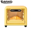 DMWD Household 5L Electric Oven Mini Baking Tool Bread Toaster Dessert Cake Pizza Maker 2 Layers Breakfast Machine BBQ Roaster 2