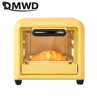 DMWD Household 5L Electric Oven Mini Baking Tool Bread Toaster Dessert Cake Pizza Maker 2 Layers Breakfast Machine BBQ Roaster 2