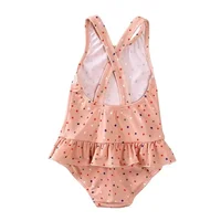 UV Baby Girl Swimsuit One Piece Swimming Jumpsuit Ruffles Bathing Suit SPF 50 Sleeveless Kids Swimwear for Girls 1-7 Years 5