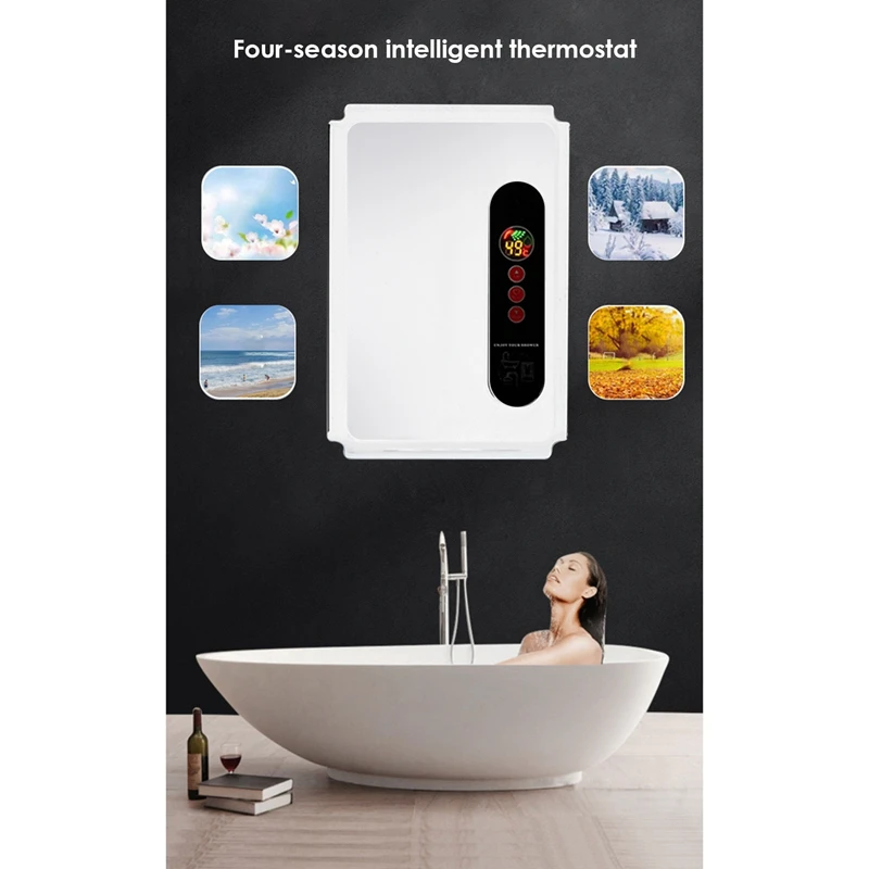 5500W 220V For MINI Inverter Constant Electric Hot Water Heater Kitchen Bathroom  Shower Hot Water Fast Heating Temperature - AliExpress