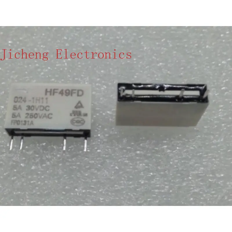 

10 шт HF49FD-024-1H11 реле 24 В 4-контактный новый бренд HF49FD 024-1H11
