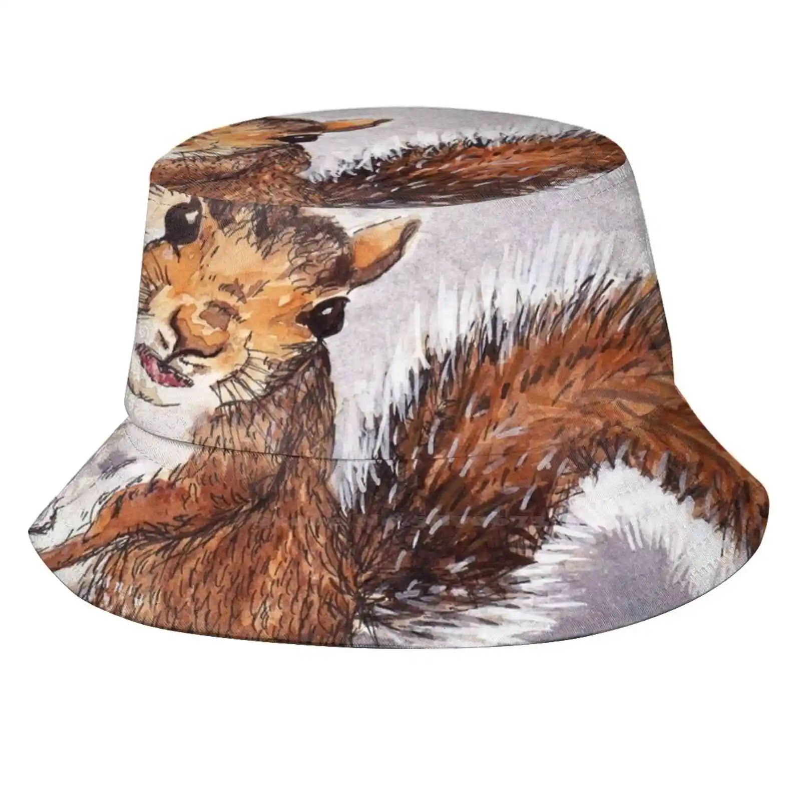 Scoiattolo Unisex Estate All'Aperto Protezione Solare Cappello Berretto Albero Animale Foresta Selvaggia Creatura Albero Scoiattolo Roditore Chipmunk