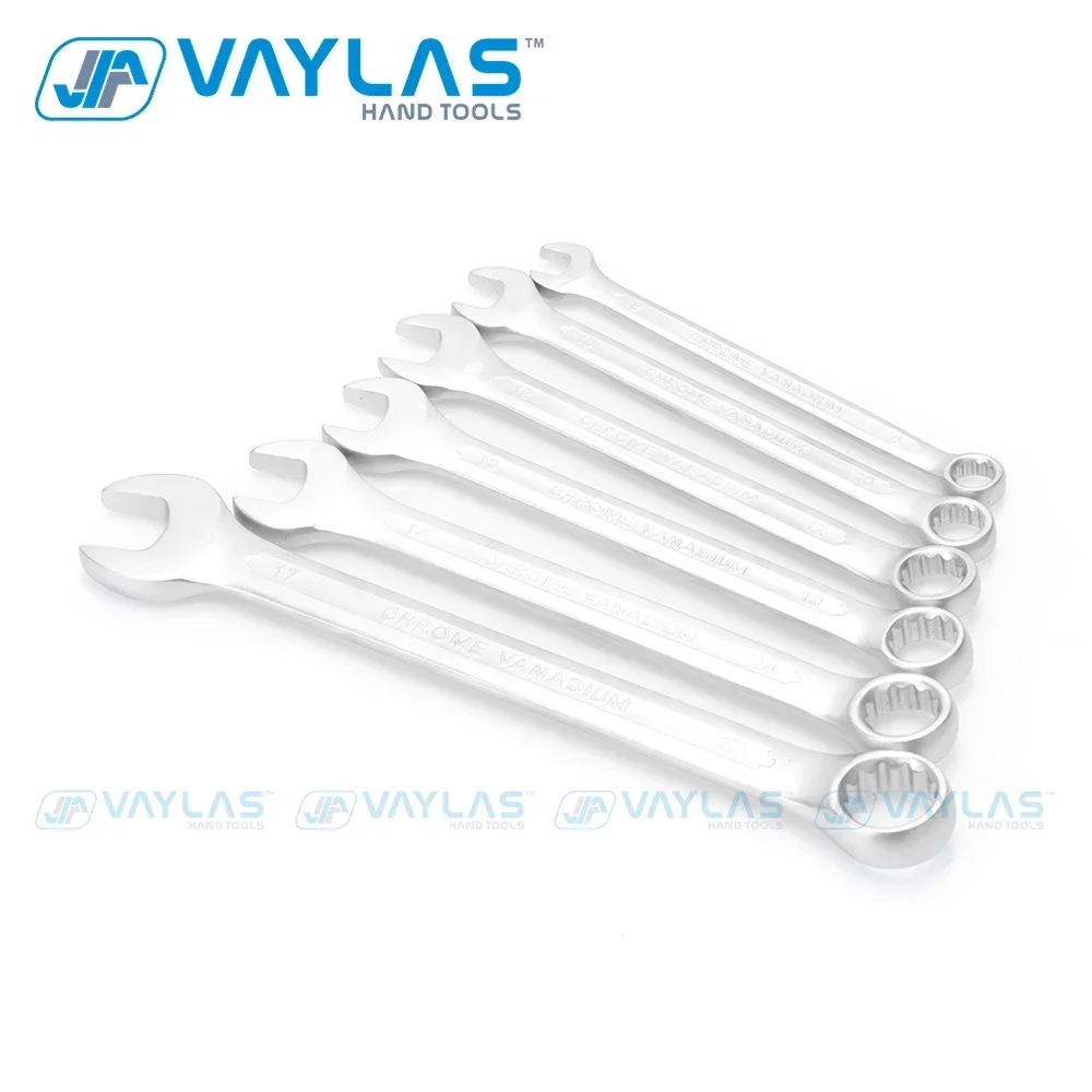 Open Box End Combination Wrench 6-32mm Chrome Vanadium Opened Ring Combo Spanner Household Car Repair Hand Tools Home Use Keys