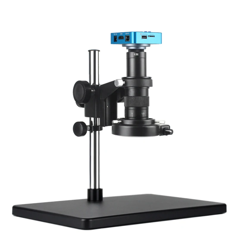 Riparazione Del Telefono Professionale Saldatura Hdmi Usb Tf Storage Industrial Video Digital Microscope Camera 120X-300X Zoom C Mount Lens