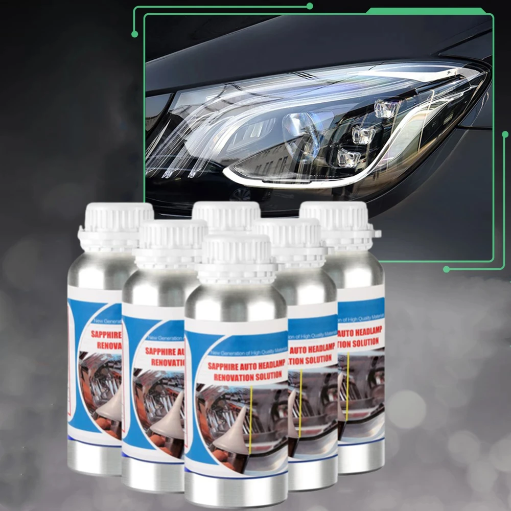 100ML Car Headlights Cleaning Headlights Liquid Polymer Light