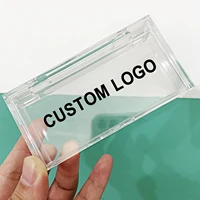 Private Label Lash Box Wholesale Clear Acrylic Eyelash Cases Custom Logo Lash Packaging Boxes 1