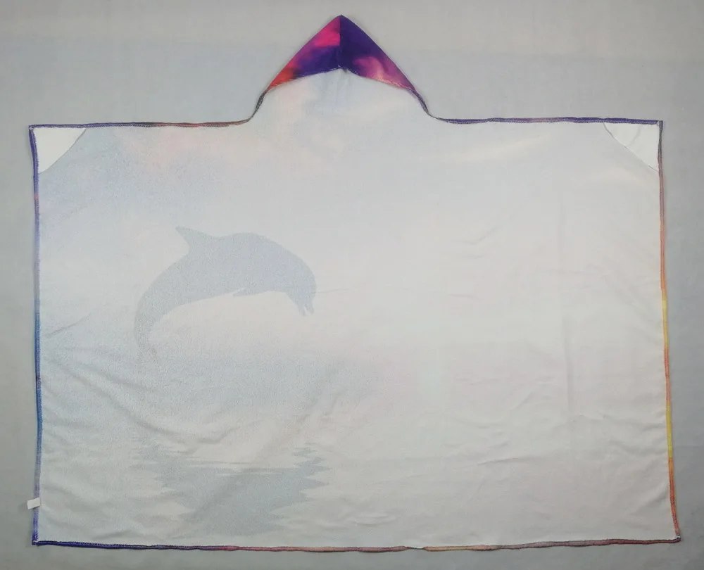 Personalized Hooded Towel for Adult and Kid, Custom, Beach Swim Surf, Special Unique Gift, Holiday, Bachelorette Party, Drop Shi 3