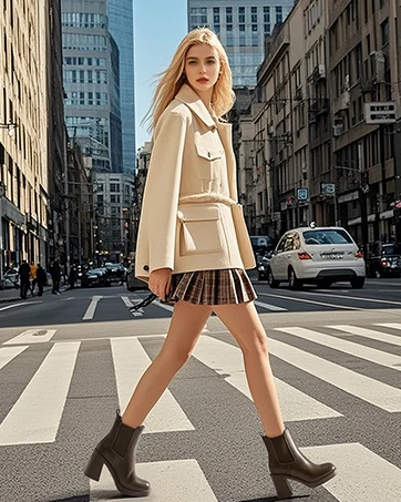 Women's Chelsea Platform Boots