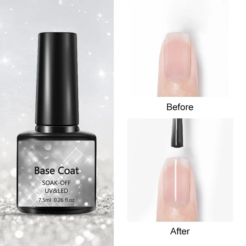 15Ml Acrylic No-acid Primer Nail Art Set With Base Coat And Top Coat Soak Off Gel Nail Polish For Art Design Tool Kit