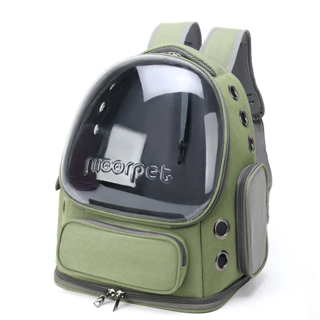 Cat Carriers Bag Pet Bags Outgoing Portable Backpack Breathable Space Capsule Viewing Large Space Cat Bags 5