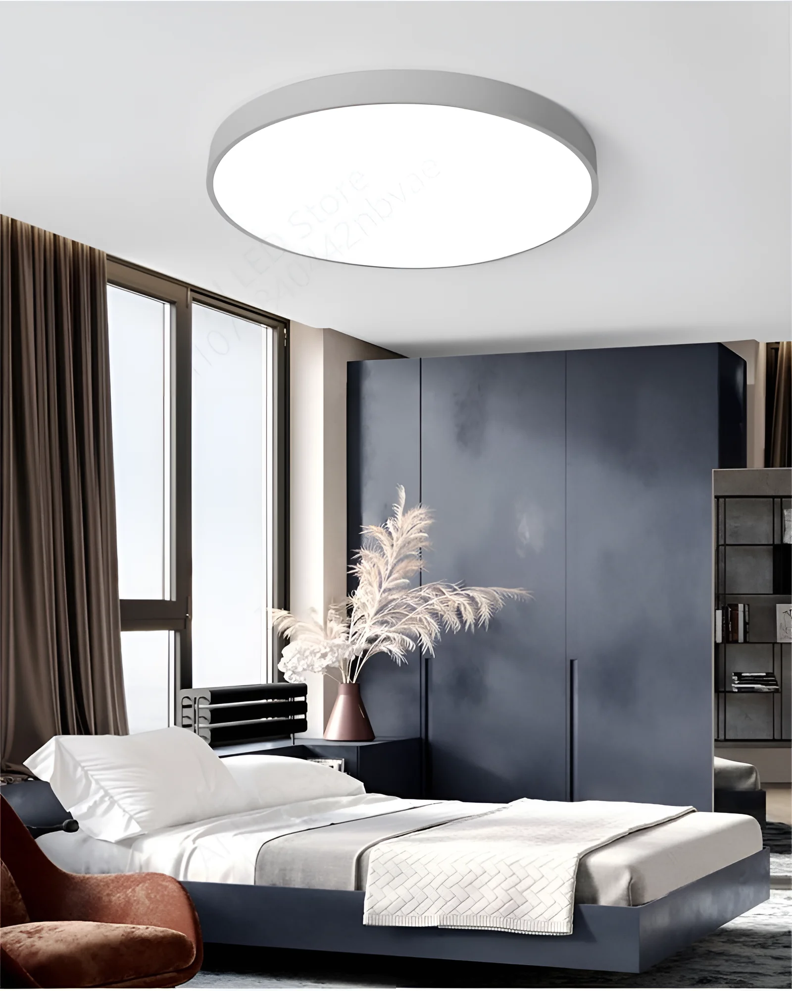 50W Led Ceiling Lamp AC220V110V 85-265V LED Panel Light Kitchen Bedroom Ultra Thin Ceiling Lighting Fixture Home Kitchen Energy led ceiling light ceiling light