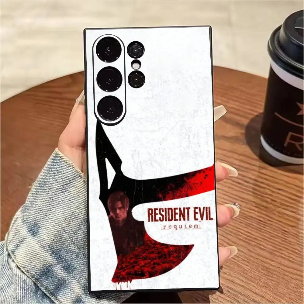 Resident Evil Requiem Themed Phone Case - Sleek Black Cover