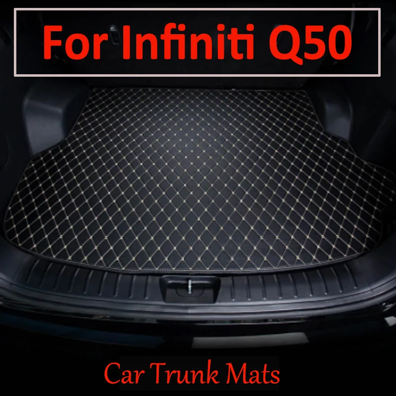 

Коврик для багажника автомобиля Infiniti Q50, негибридный коврик для груза 2014, 2015, коврик, аксессуары для интерьера, чехол