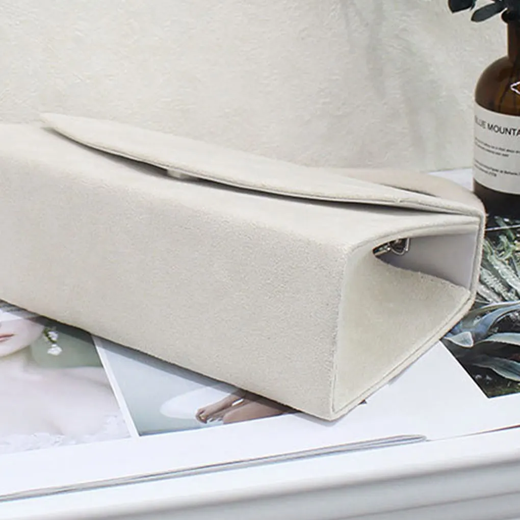 

Клатчи-конверты из искусственной замши, элегантная шикарная и компактная сумка для свадьбы, стильные, практичные, розово-красные