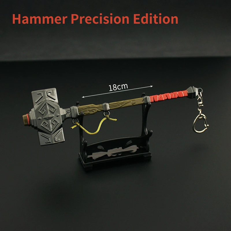 

Game Weapon Anime Surrounding 18cm Kingdom Tears Link Hammer Zinc Alloy Weapon Model Crafts Toy Collection Decoration Gifts