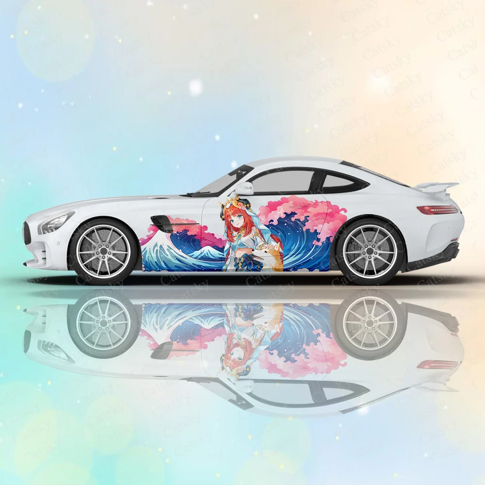 

Nilou Genshin Impact Anime Girl Car Body Stickers Itasha Vinyl Car Side Decal Sticker Car Sticker Automotive Decor Film