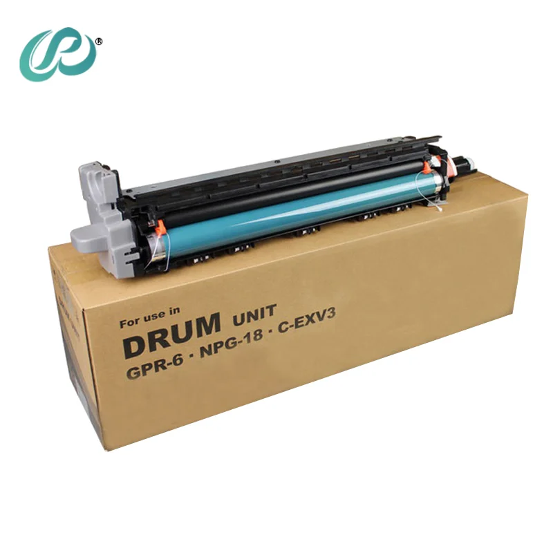 

1pcs NPG-18 GPR-6 EXV-3 Drum Unit Compatible for Canon IR 2200 2800 2250 2850 3300 3320 Imaging Unit Copier Spare Parts
