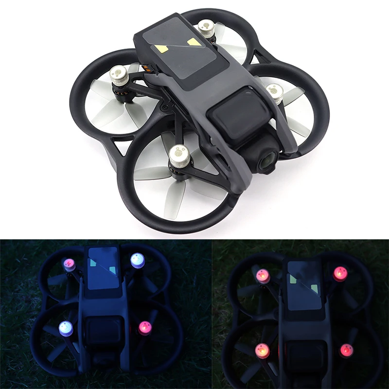 zangão vôo led luz estroboscópica para dji avata noite voar sinal de aviso do flash direção identificação navegação universal lâmpada