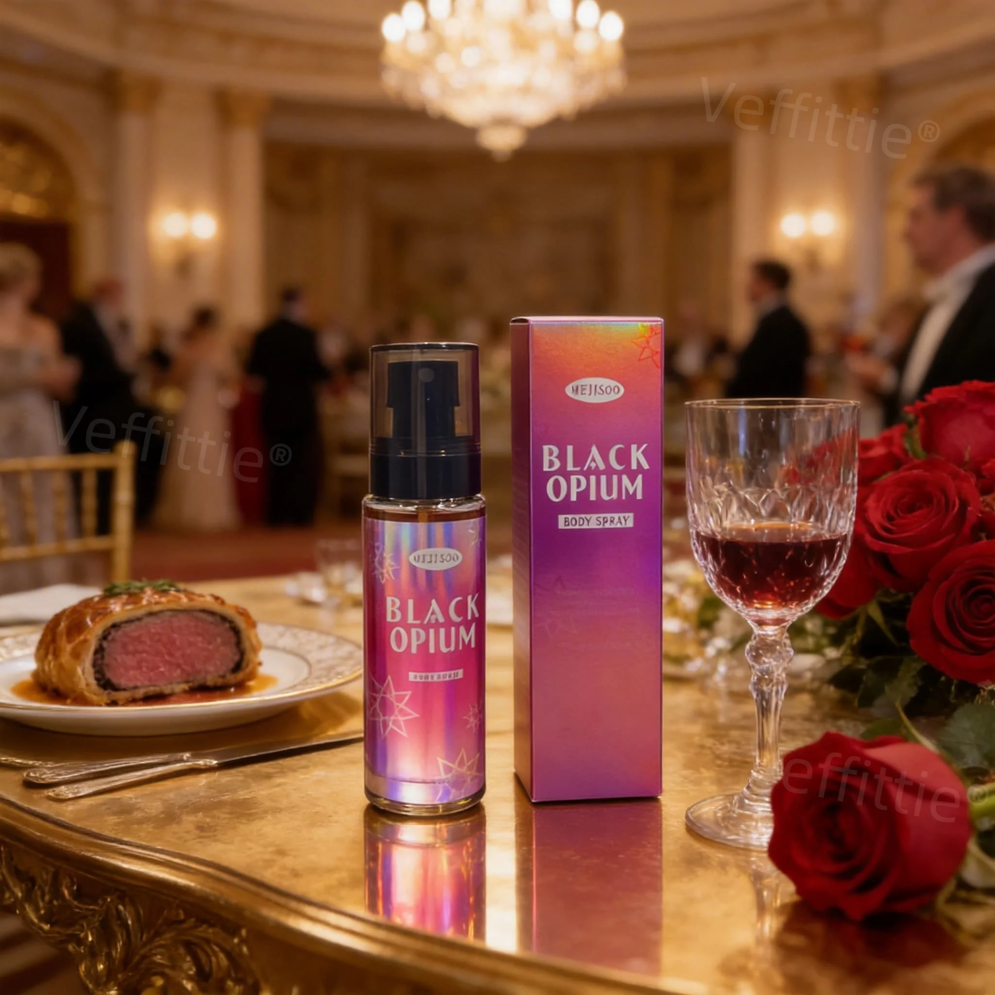 Luxe Noir Blumiges Holziges Körperspray Lang Anhaltender Duft_voghion.com