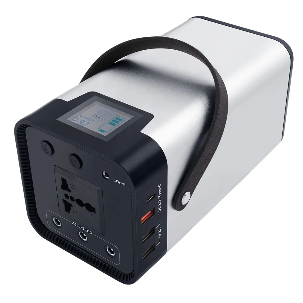 IORENEW-휴대용 태양열 발전기, 발전소, UPS 리튬 이온 배터리, 220V, 200W, 가정용, 노트북, TV, LED 조명