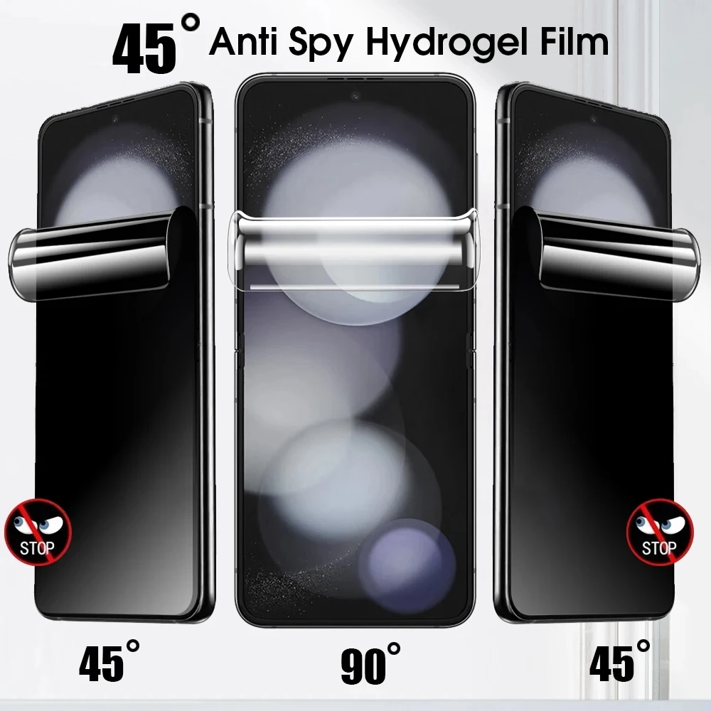 

Hydrogel Film For Samsung Galaxy Z Flip 5 Privacy Protective Film Soft Screen Protector for Galaxy Z Flip5 Anti Spy