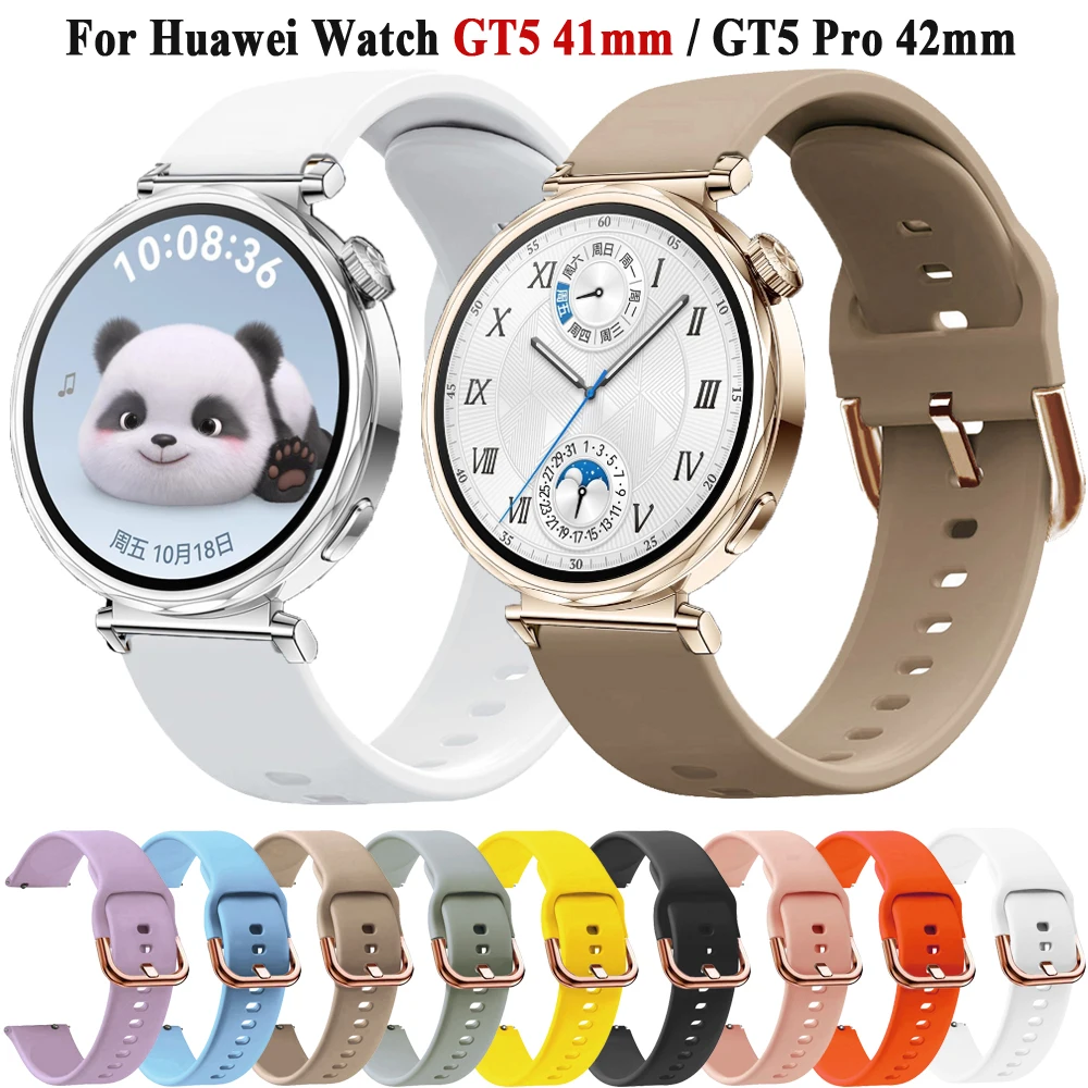 Premium 18mm Silicone Watch Strap - Versatile Replacement Wristband
