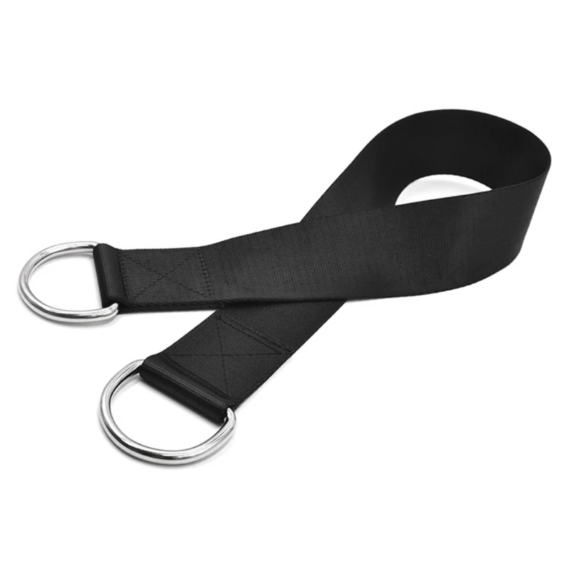 

Dumbbell Barbell Rope Handles Strap Tree Swing Strap Hook Rings Connecting Belt