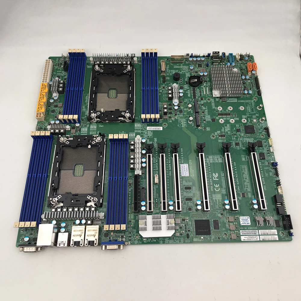 Original Two-Way Server Motherboard For Supermicro For X12DPG-QT6 LGA4189 DDR4 Perfect Test Good Quality Hot 1 Original Two Way Server Motherboard For Supermicro For X12DPG QT6 LGA4189 DDR4 Perfect Test Good Quality