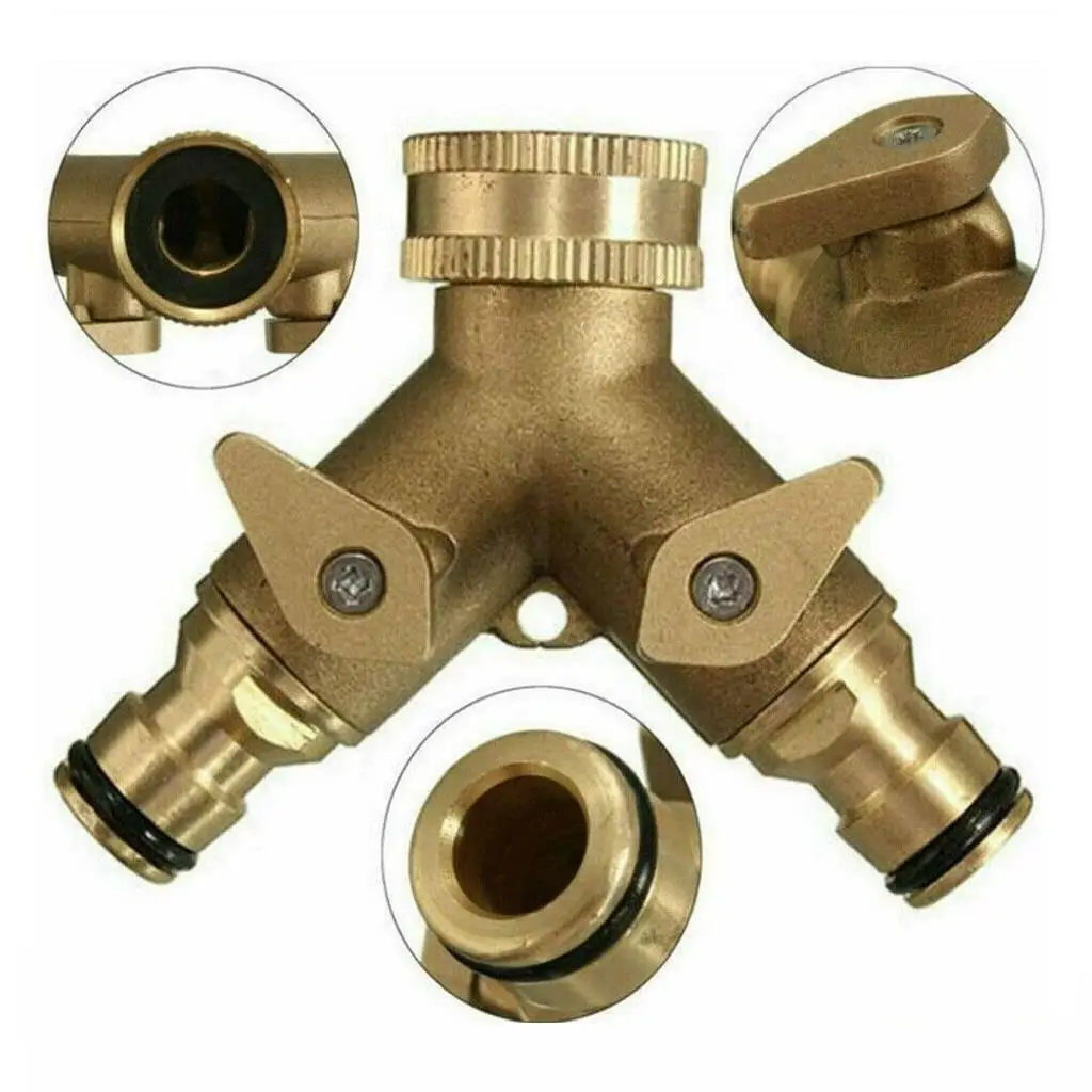 Valvolare A Sfera In Rame Da Giardino Valvolare A Sfera Muslimovola Del Tubo Flessibal Deviatore Nettore Rapido