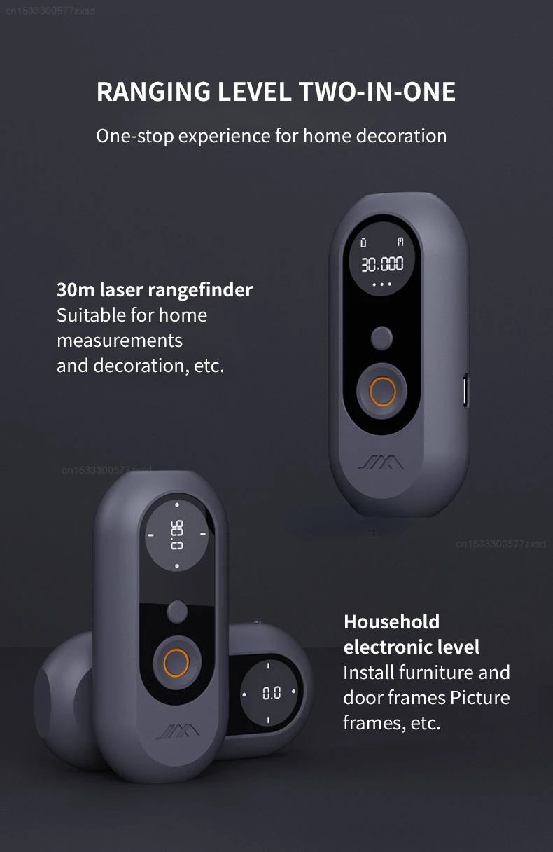 JIMIHOME JM-G2501 30m Laser Distance Meter Infrared Measuring Ruler Instrument Tools description image 4