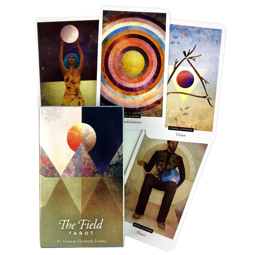 

The Field Tarot Cards Deck English Vision Second Edition Oracle Board Games For Girls Party Playing