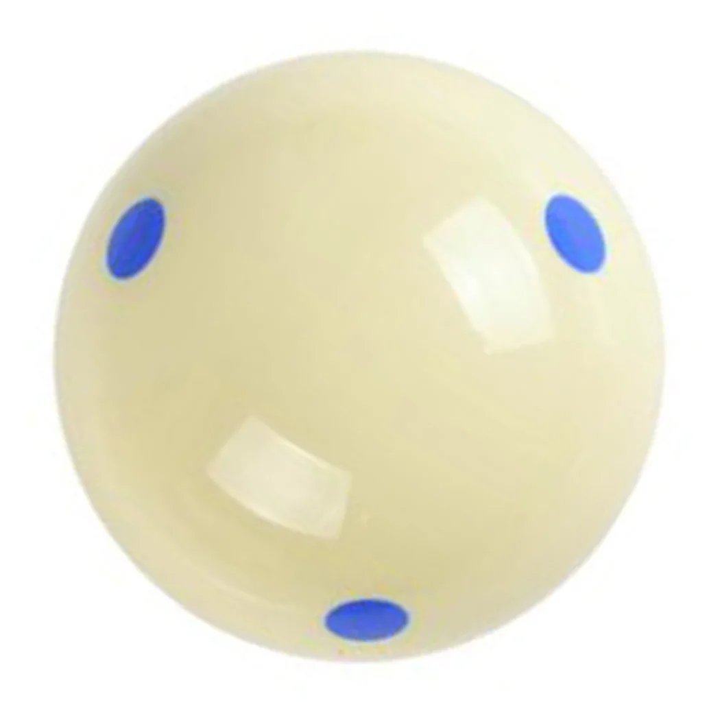Billiard Cue Ball Billiard Ball Professional Cue Ball Spot Measle Pool Billiard Practice Training Balls Blue/Red 6 Dot Spot Pool Standard 2-1/4inch Accessories