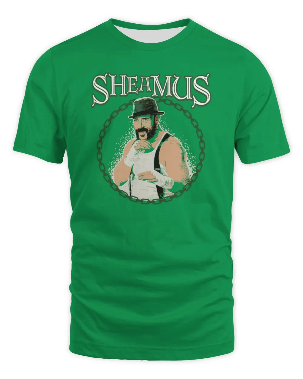 Summer Men's 3D Printed Renowned wrestler Sheamus Banger T-shirt Children's Street Sports Large size fashion Tees Men Clothing