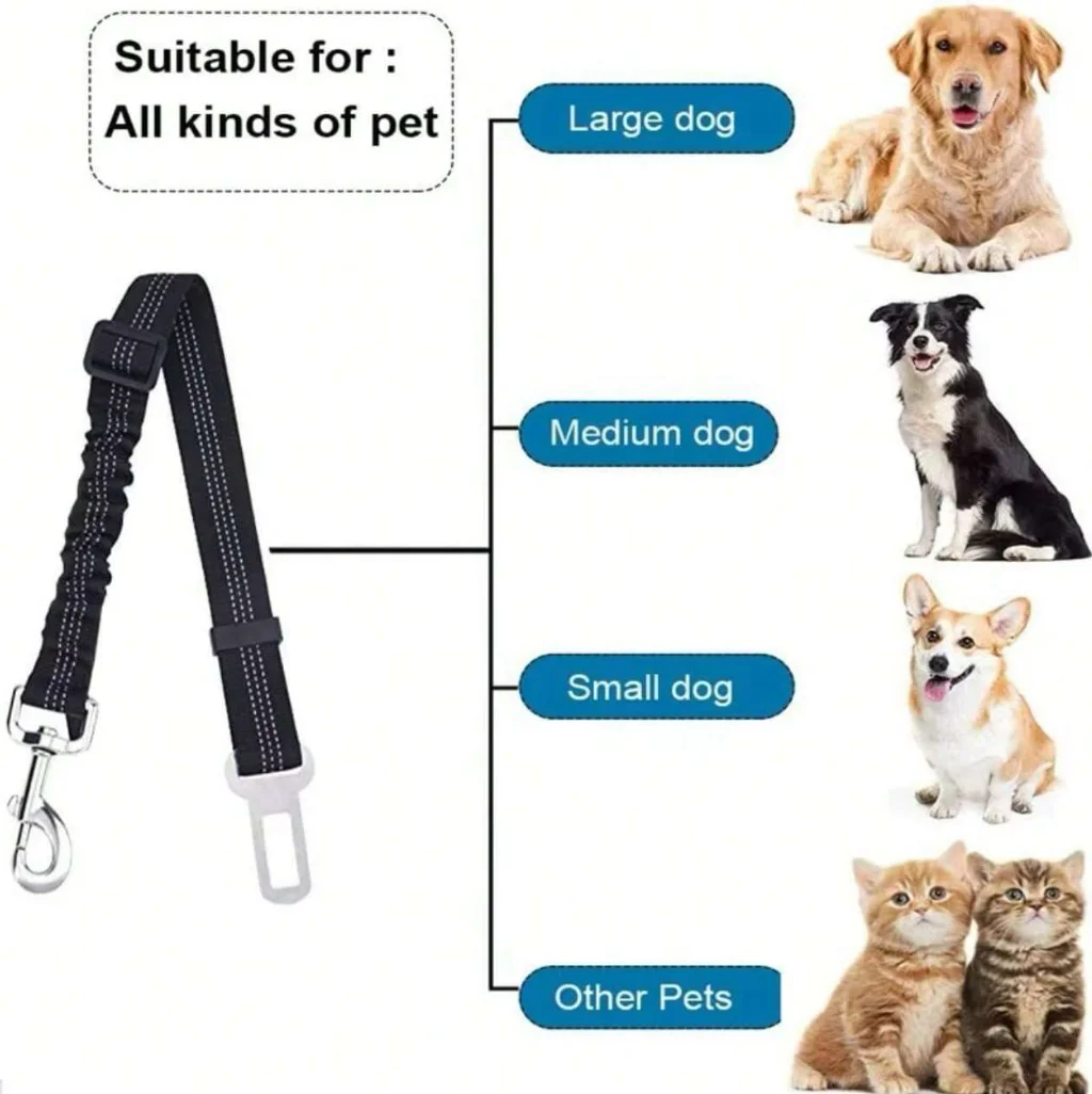 Adjustable Pet Seatbelt 2