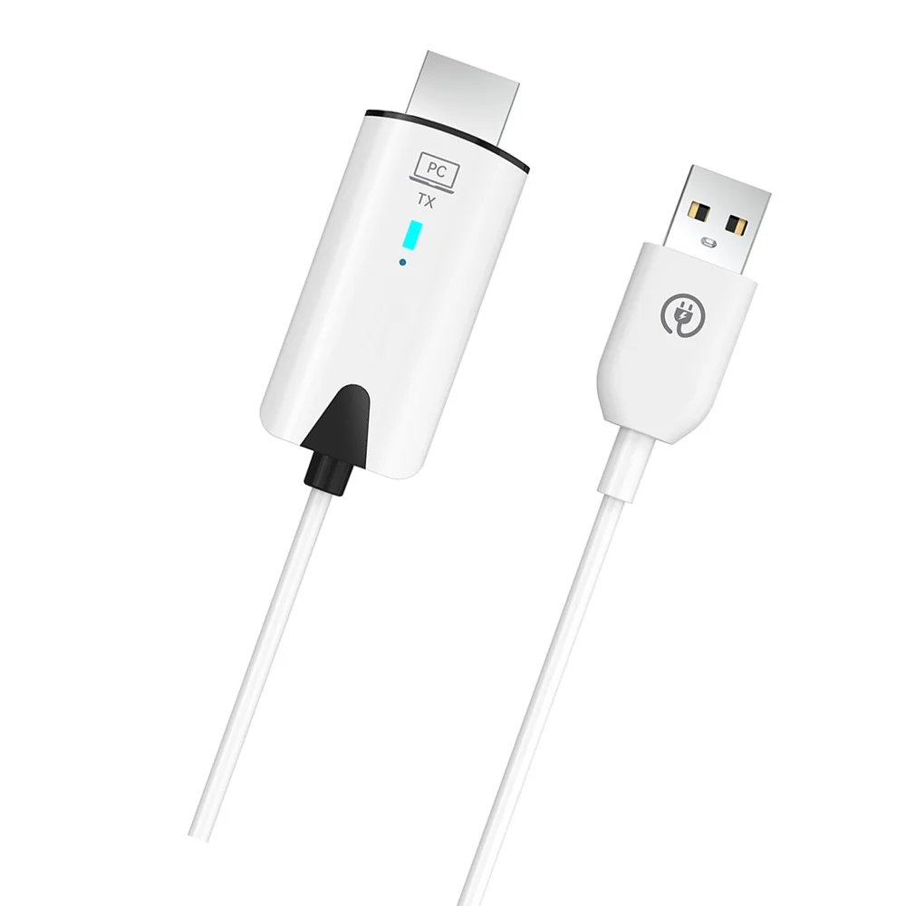 무선 변속기 비디오 송신기 및 리시버 HDMI 호환 익스텐더 디스플레이 어댑터 케이블, 카메라용 스크린 미러, 30m